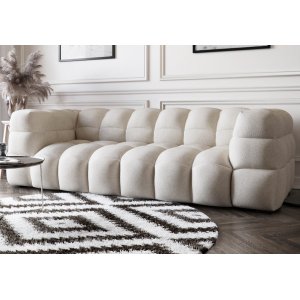 Bill 3-personers sofa i Offwhite Boucl