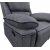 Reclinerlnestol Riverdale - Gr (Mikrofiber) + Tekstilrensning til mbler