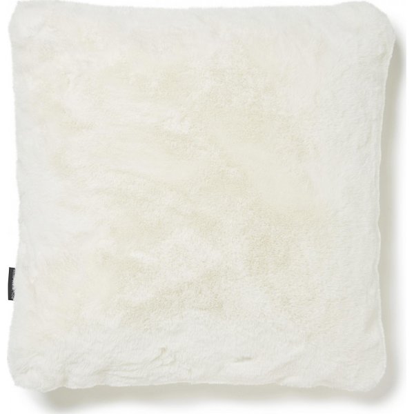 Fluffy pyntepude Ivory - 45 x 45 cm