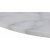 Tarifa spisebord 110 cm - Hvid marmor/sort