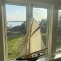 Kundebillede Old Sailor Modelbåd Columbia sejlbåd - Mahogni
