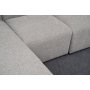 Linden divan sofa venstre - Lysegr