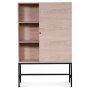 Stilo V.2 highboard - Whitewash