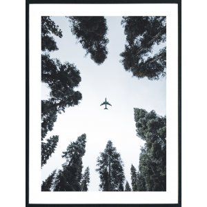 Posterworld - Motivflyvemaskine - 50 x 70 cm