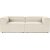 Buhara 3-personers sofa - Lysegr