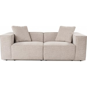 Lora 2-personers sofa - Mocca