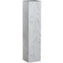Stone piedestal 90 cm - Hvid marmor (laminat)