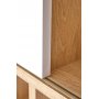 rken reol 110 cm - Eg/hvid